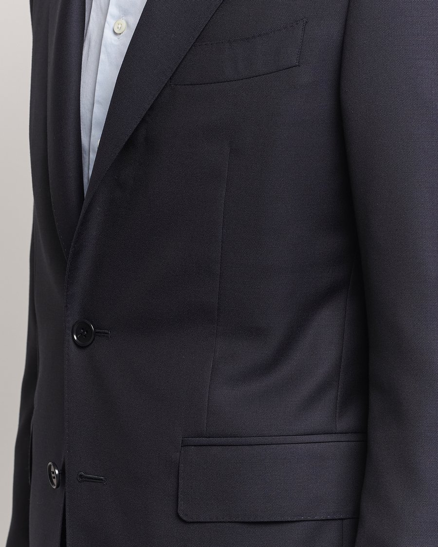 Uomini | Abiti | Canali | Super 130s Wool Capri Suit Navy
