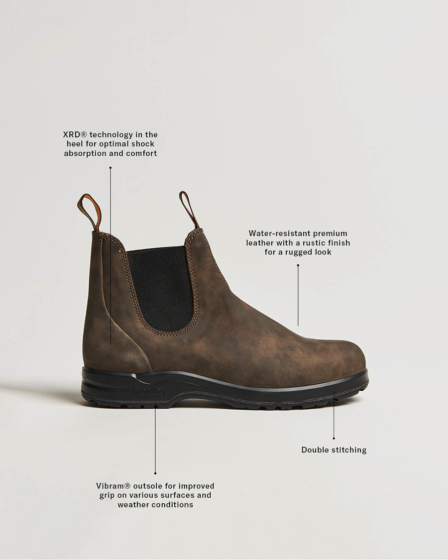 Uomini | Stivali | Blundstone | 2056 All Terrain Chelsea Boot Rustic Brown