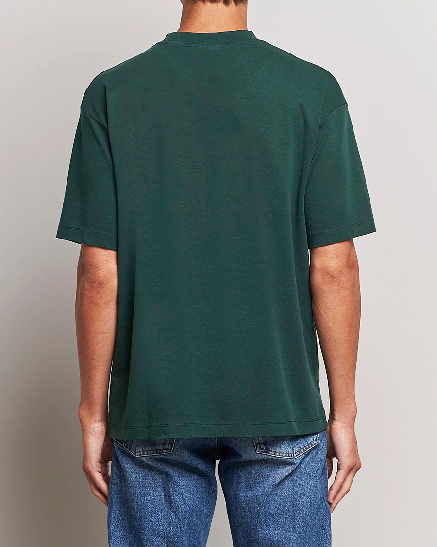 Uomini | T-shirt | Drôle de Monsieur | Classic Slogan T-Shirt Dark Green