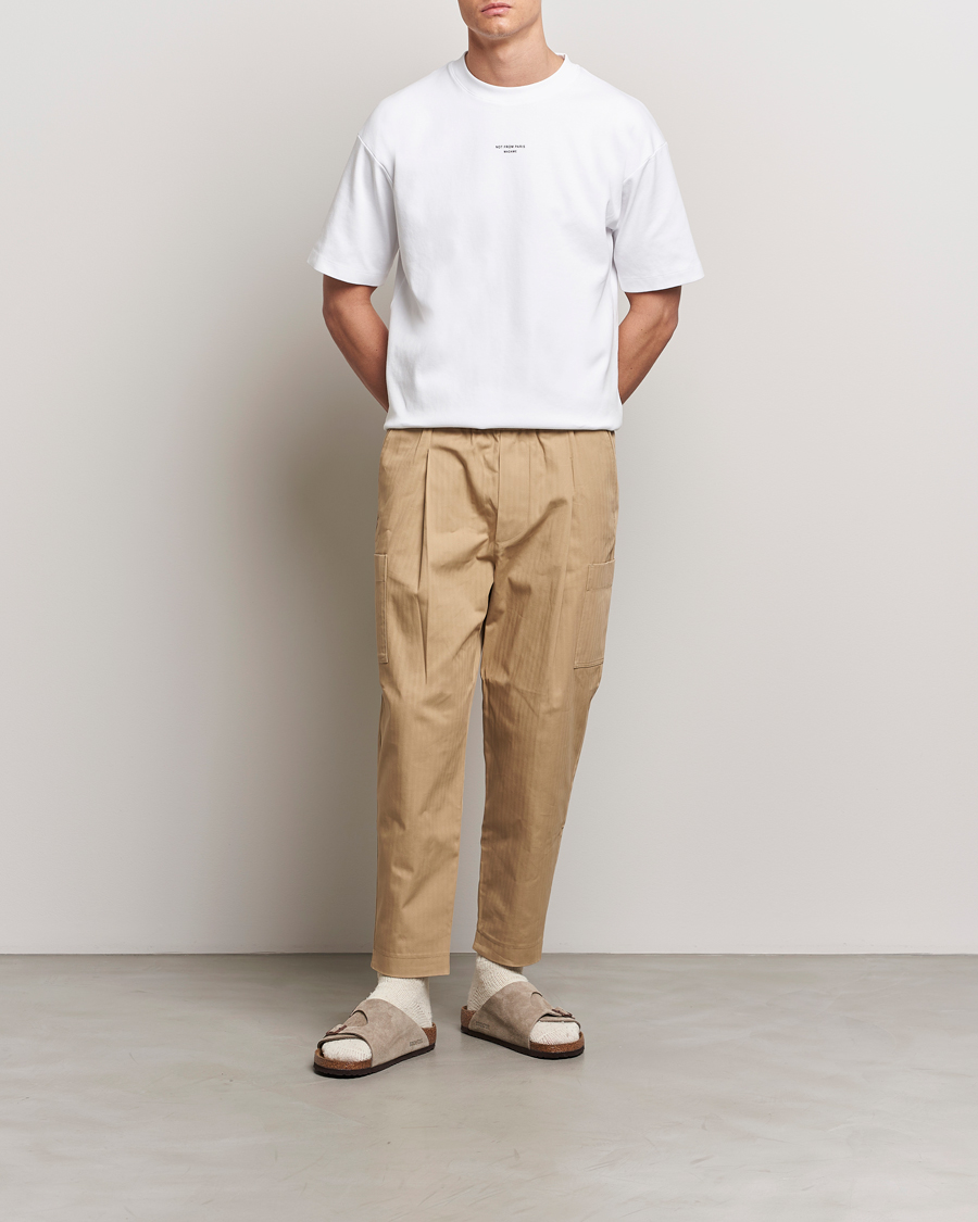Uomini | T-shirt | Drôle de Monsieur | Classic Slogan T-Shirt Optic White
