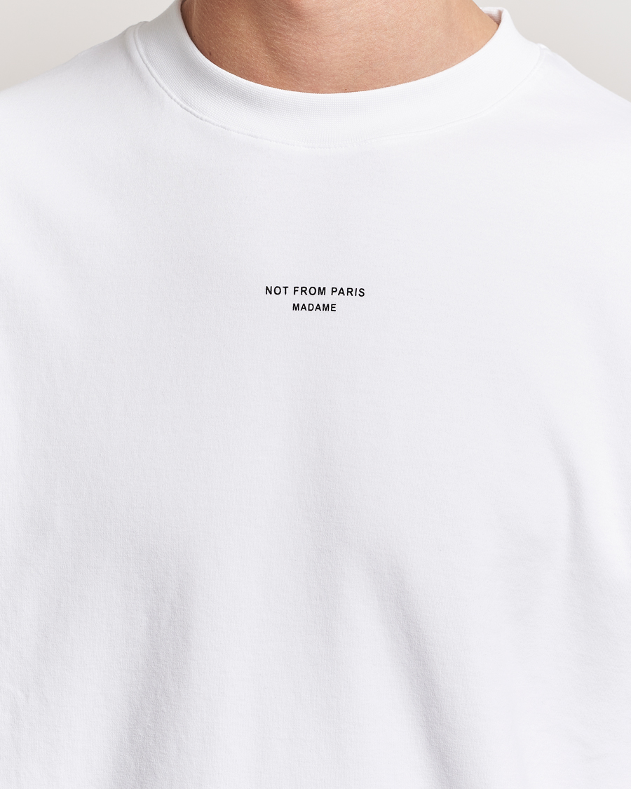 Uomini | T-shirt | Drôle de Monsieur | Classic Slogan T-Shirt Optic White