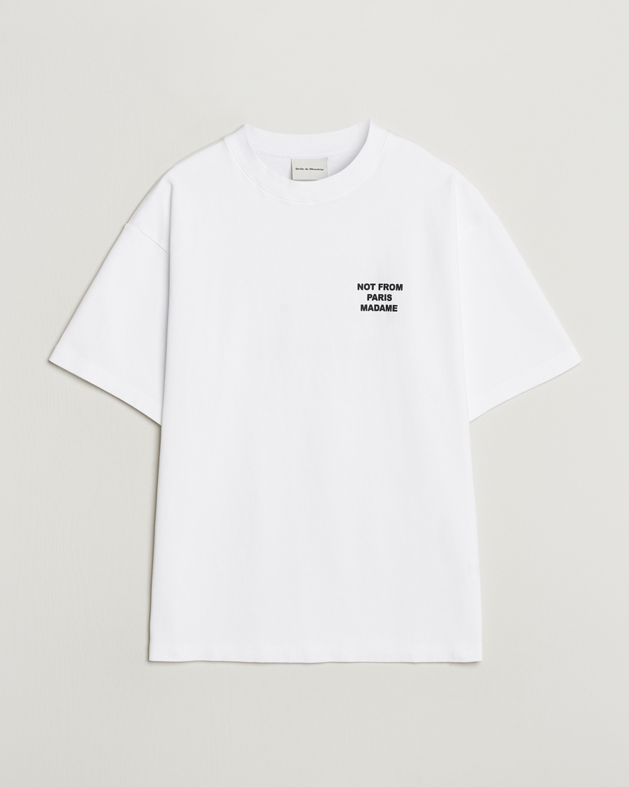 Uomini | T-shirt | Drôle de Monsieur | Slogan T-Shirt Optic White