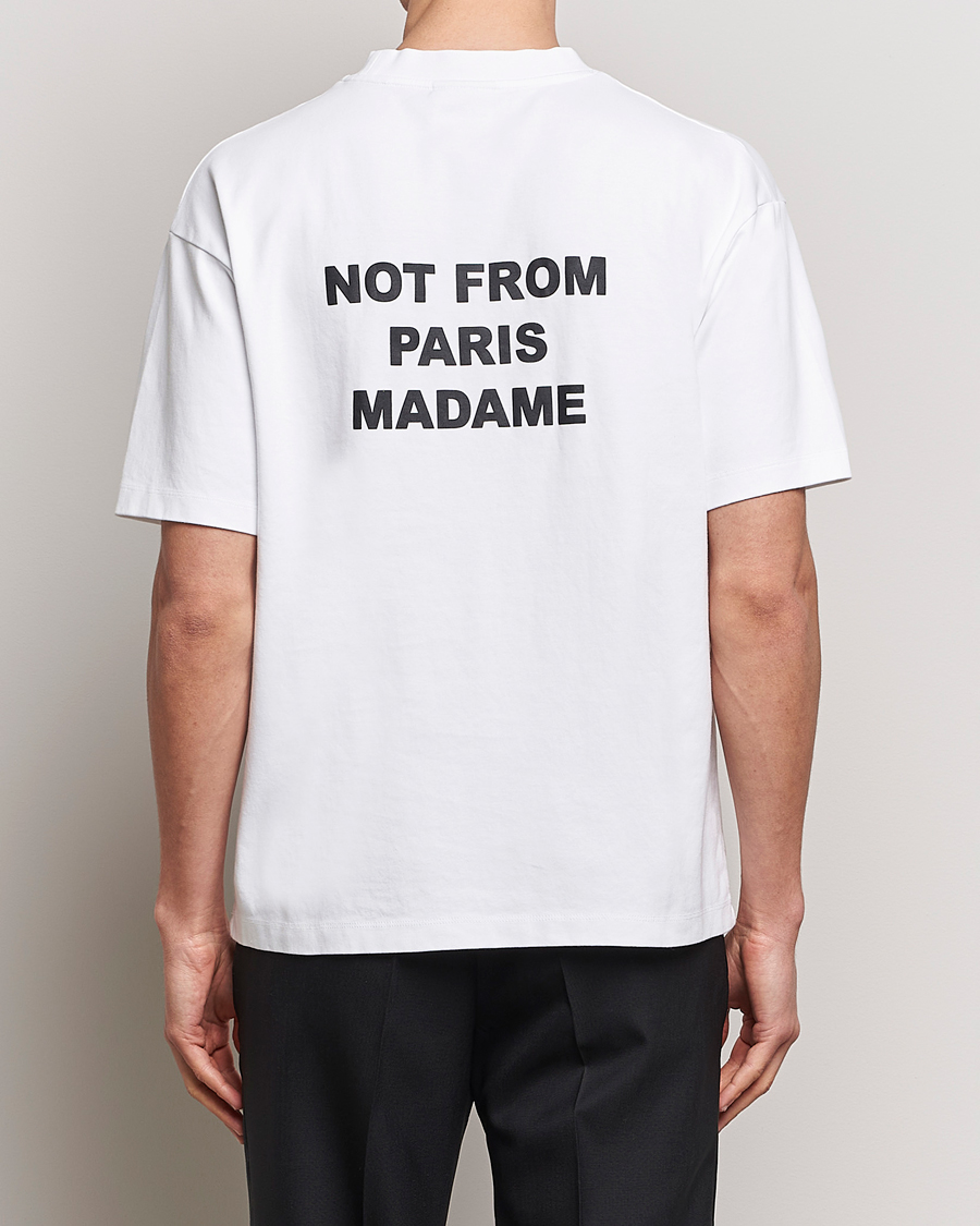 Uomini | T-shirt | Drôle de Monsieur | Slogan T-Shirt Optic White