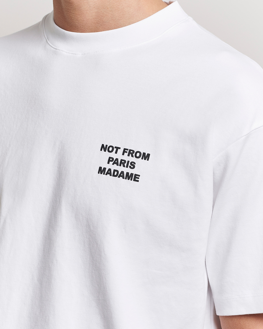 Uomini | T-shirt | Drôle de Monsieur | Slogan T-Shirt Optic White