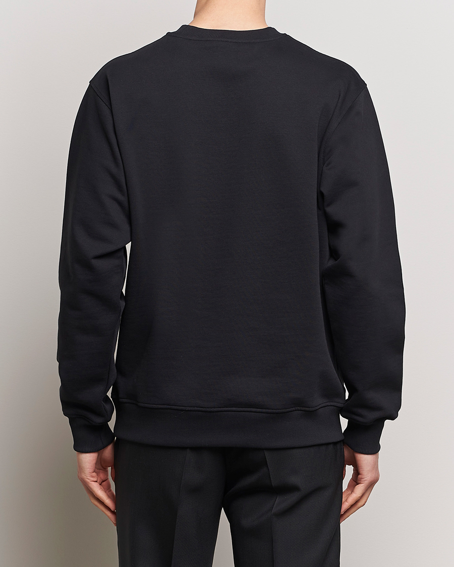 Uomini | Maglieria | Drôle de Monsieur | Classic Slogan Sweatshirt Black