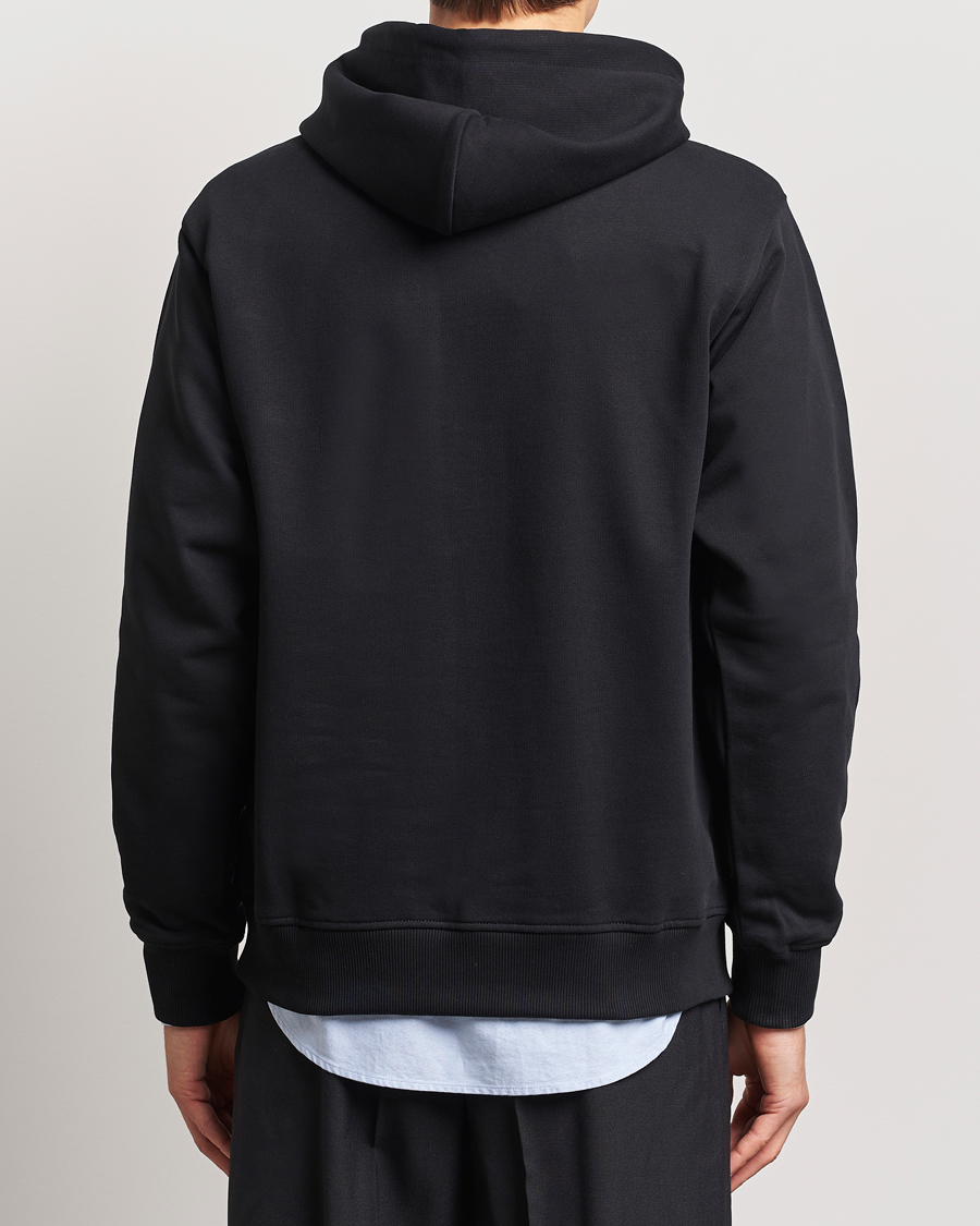 Uomini | Maglieria | Drôle de Monsieur | Classic Slogan Hoodie Black