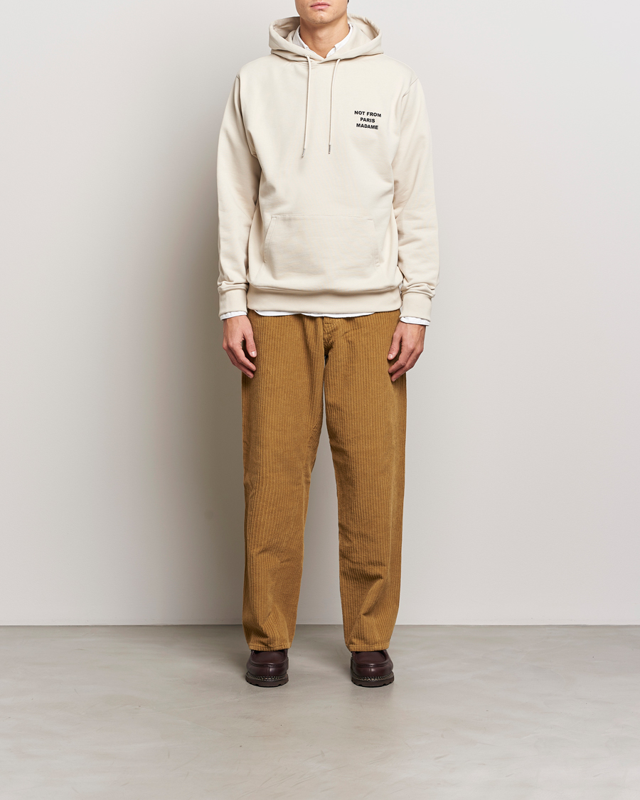 Uomini | Maglieria | Drôle de Monsieur | Slogan Hoodie Mastic