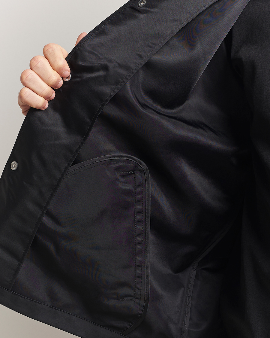 Uomini | Giacche | Drôle de Monsieur | La Veste Slogan Jacket Black