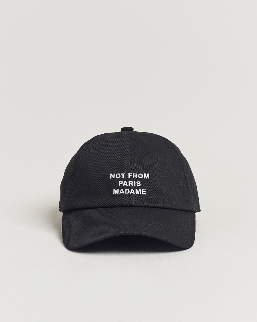 Uomini | Cappelli & Berretti | Drôle de Monsieur | Slogan Baseball Cap Black