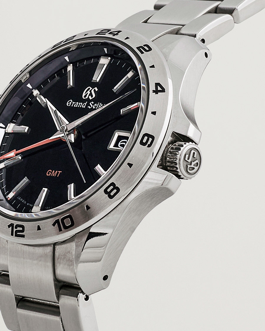 Uomini | Seiko Pre-Owned Grand Seiko GMT Silver | Seiko Pre-Owned | Grand Seiko GMT Silver