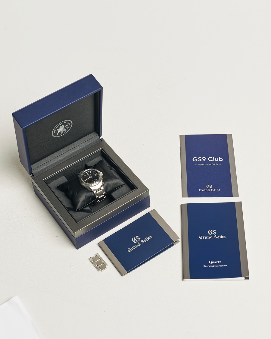 Uomini | Seiko Pre-Owned Grand Seiko GMT Silver | Seiko Pre-Owned | Grand Seiko GMT Silver