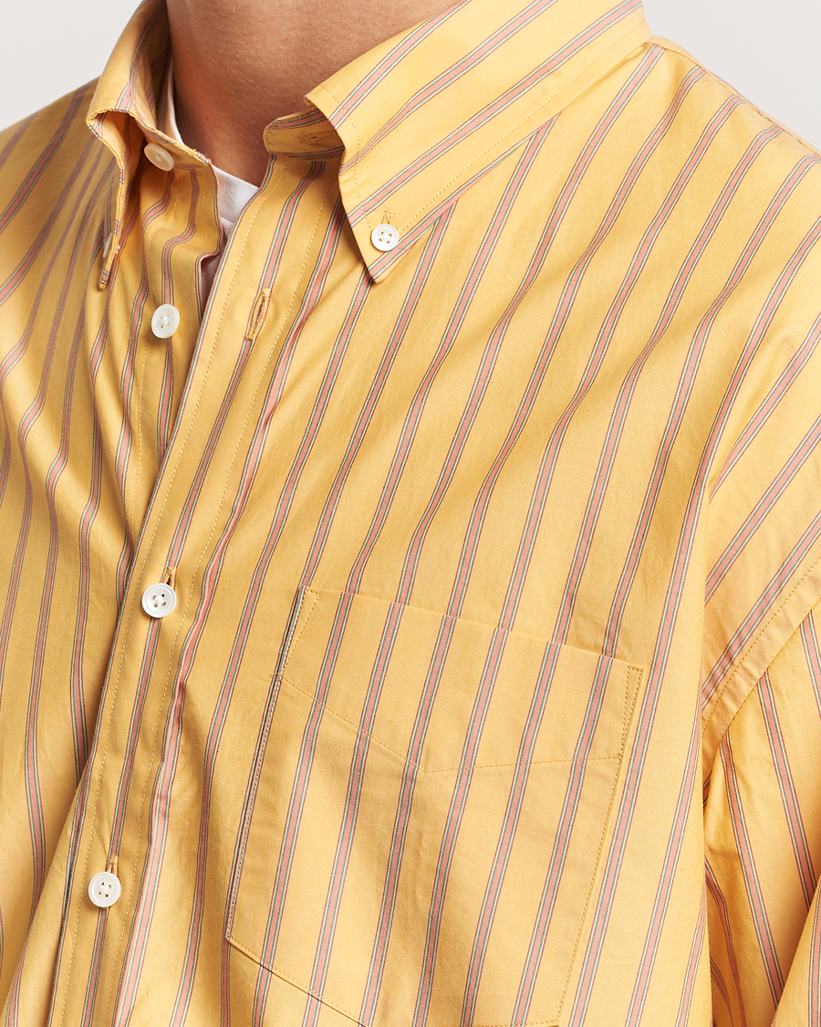 Uomini | Camicie | GANT | Rel Herigate Poplin Stripe Shirt Faded Sunset