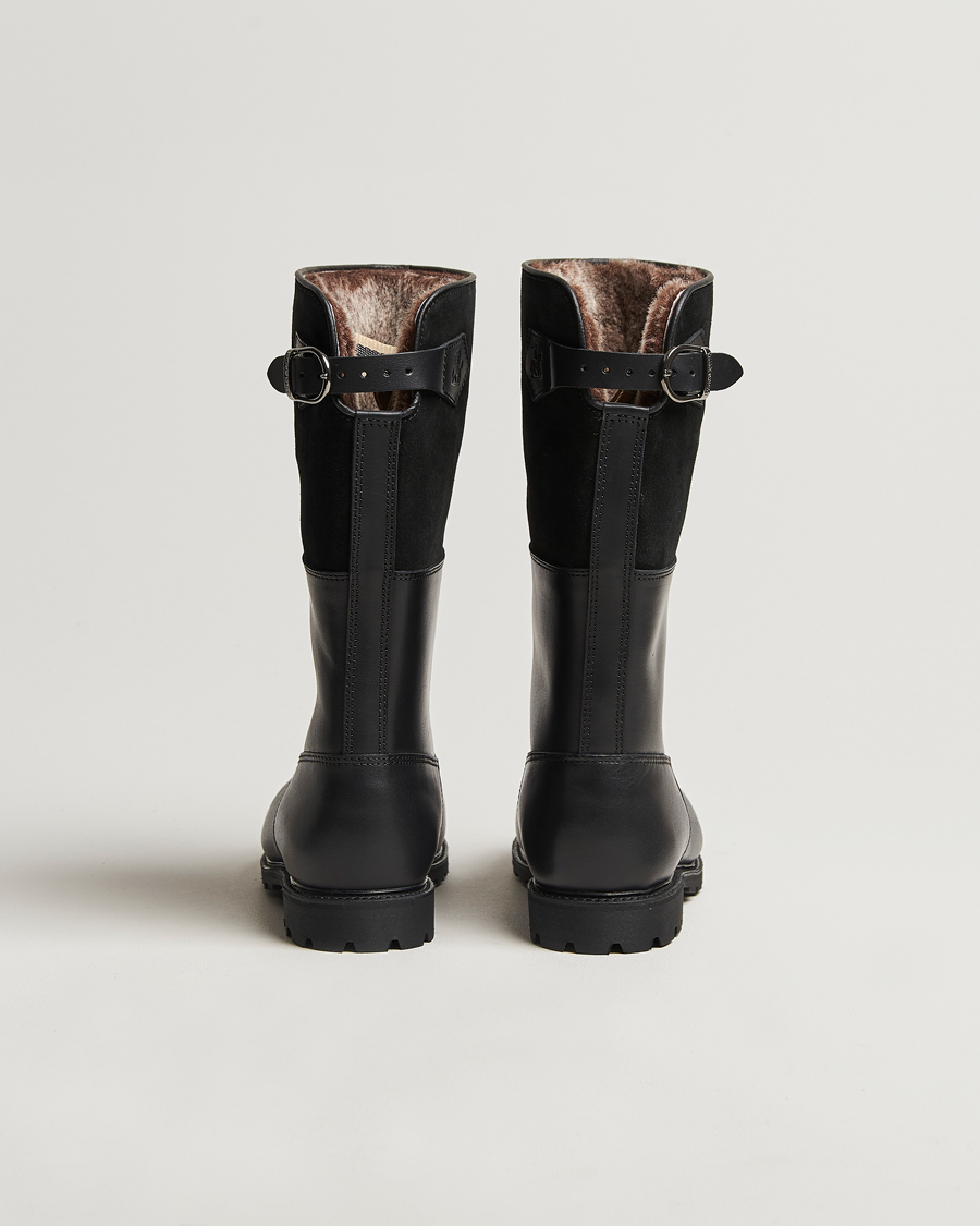 Uomini | Ludwig Reiter Maronibrater Boot Black Calf/Suede Shaft | Ludwig Reiter | Maronibrater Boot Black Calf/Suede Shaft