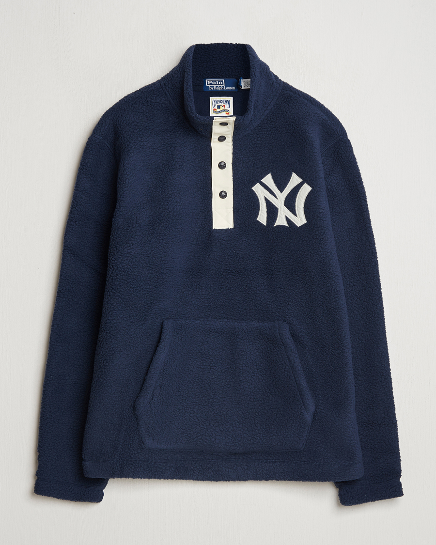 Uomini | Maglieria | Polo Ralph Lauren | MLB Fleece Aviator Navy/Deckwash White