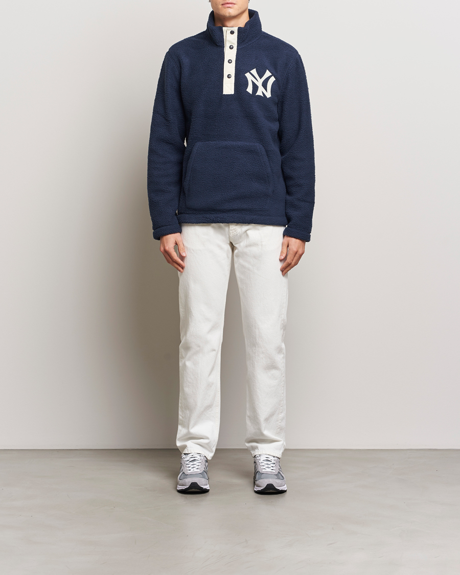 Uomini | Maglieria | Polo Ralph Lauren | MLB Fleece Aviator Navy/Deckwash White