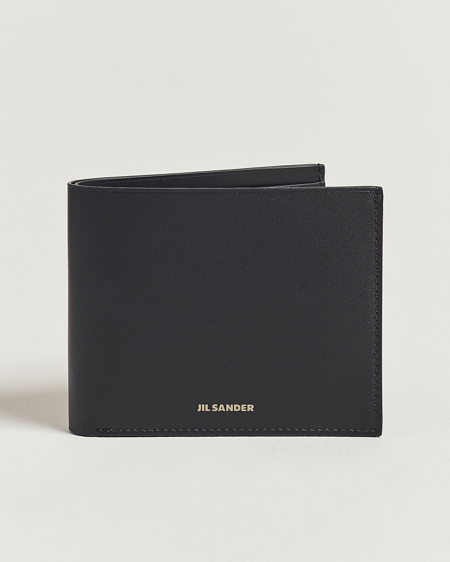 Uomini | Jil Sander Soft Calf Leather Wallet Black | Jil Sander | Soft Calf Leather Wallet Black