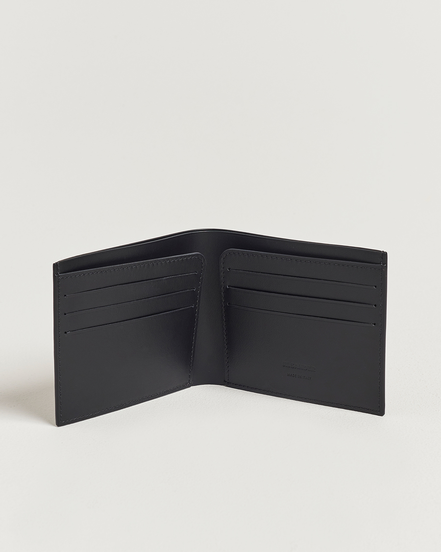 Uomini | Jil Sander Soft Calf Leather Wallet Black | Jil Sander | Soft Calf Leather Wallet Black