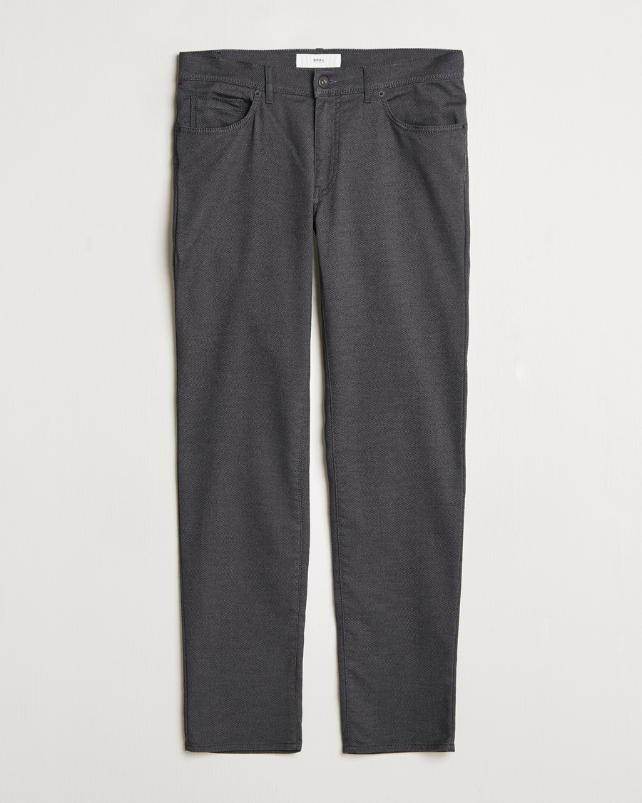 Uomini | Pantaloni | Brax | Cadz Woo.Look 5-Pocket Pants Cement
