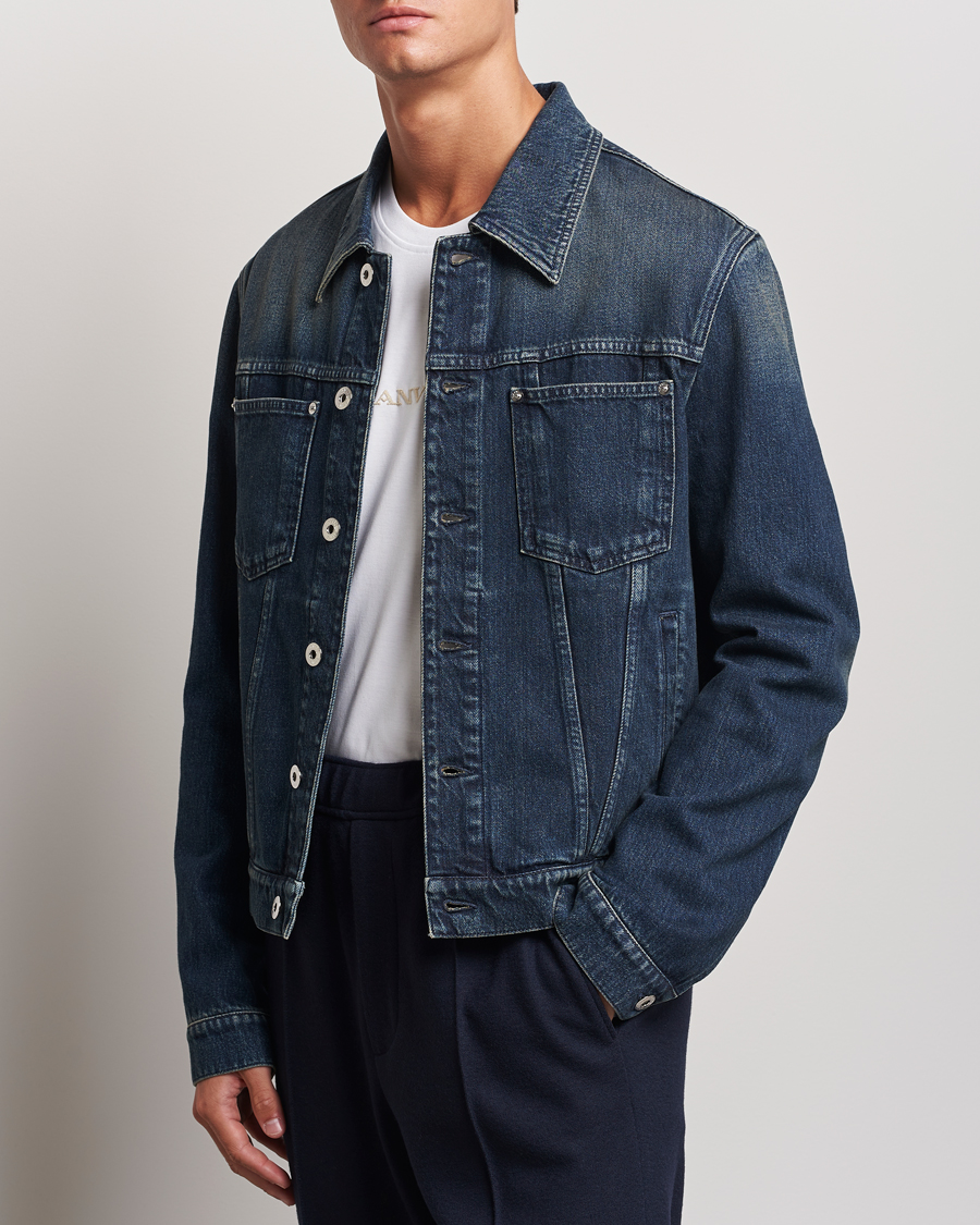 Uomini | Giacche | Lanvin | Classic Denim Jacket Medium Blue