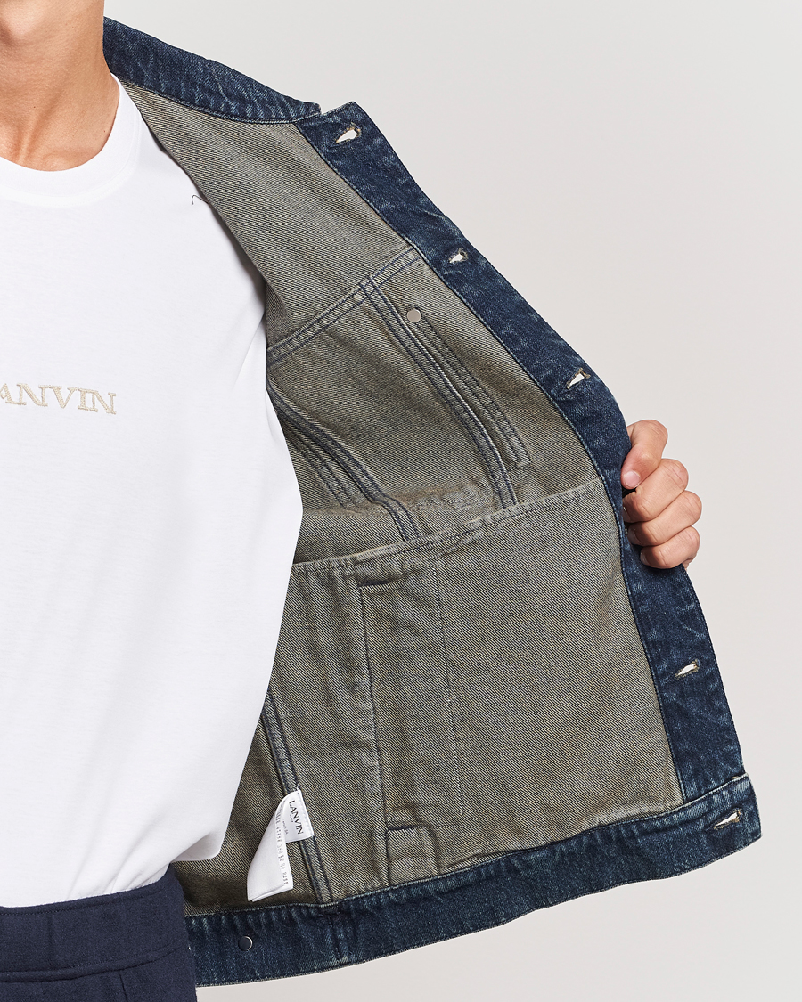 Uomini | Giacche | Lanvin | Classic Denim Jacket Medium Blue
