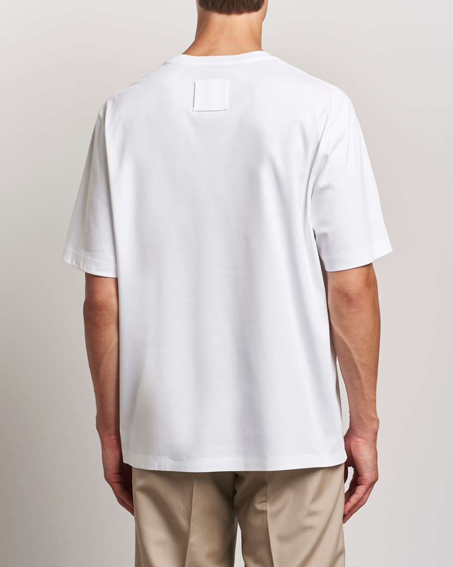 Uomini | T-shirt | Lanvin | Embroidered Logo T-Shirt White