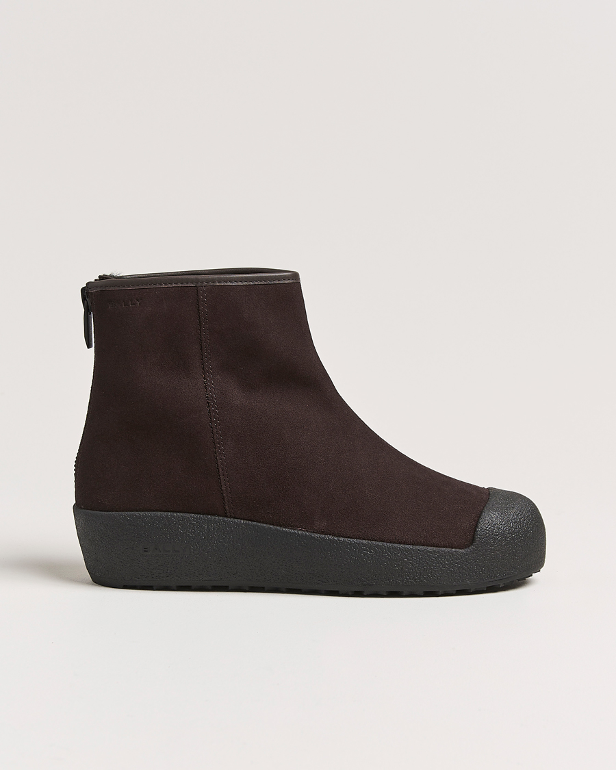 Uomini | Bally Guard III M Soft Curling Boot Brown | Bally | Guard III M Soft Curling Boot Brown