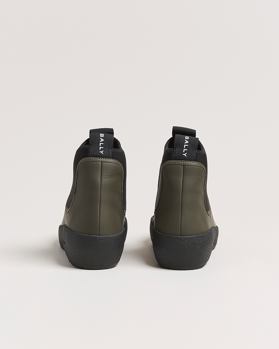 Uomini | Bally Cubrid II Soft Curling Boot Olive | Bally | Cubrid II Soft Curling Boot Olive