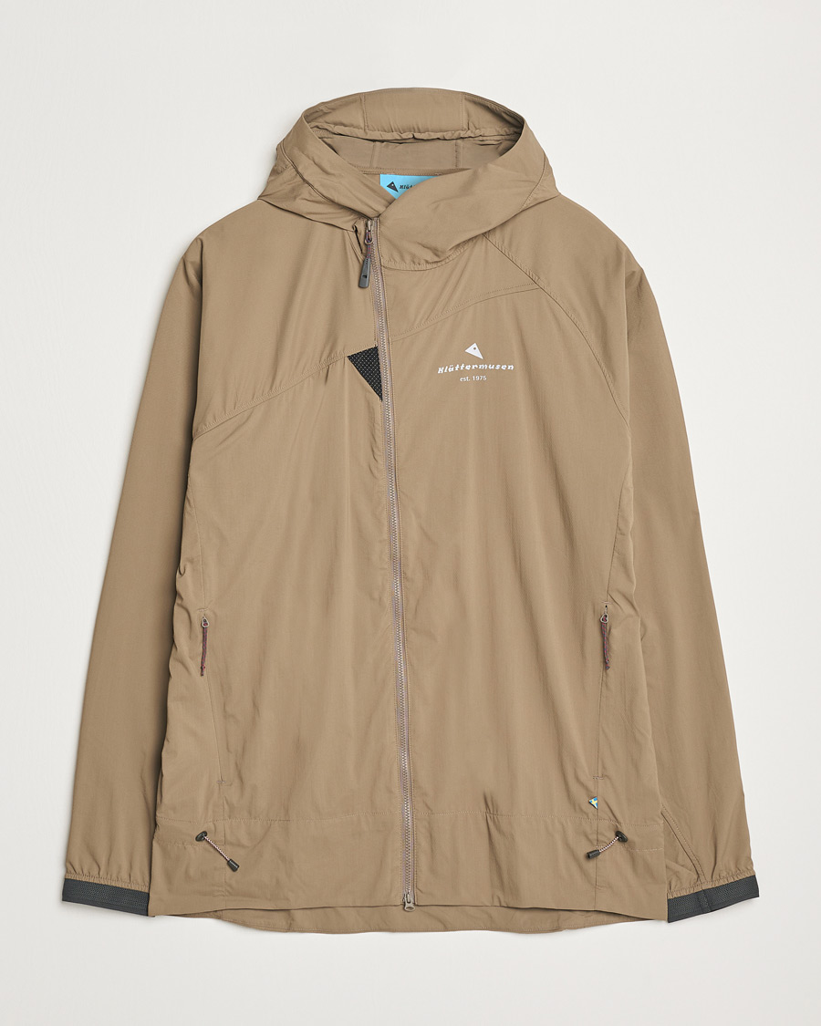 Uomini | Giacche | Klättermusen | 74 Levitend Active Hooded Jacket Dark Khaki