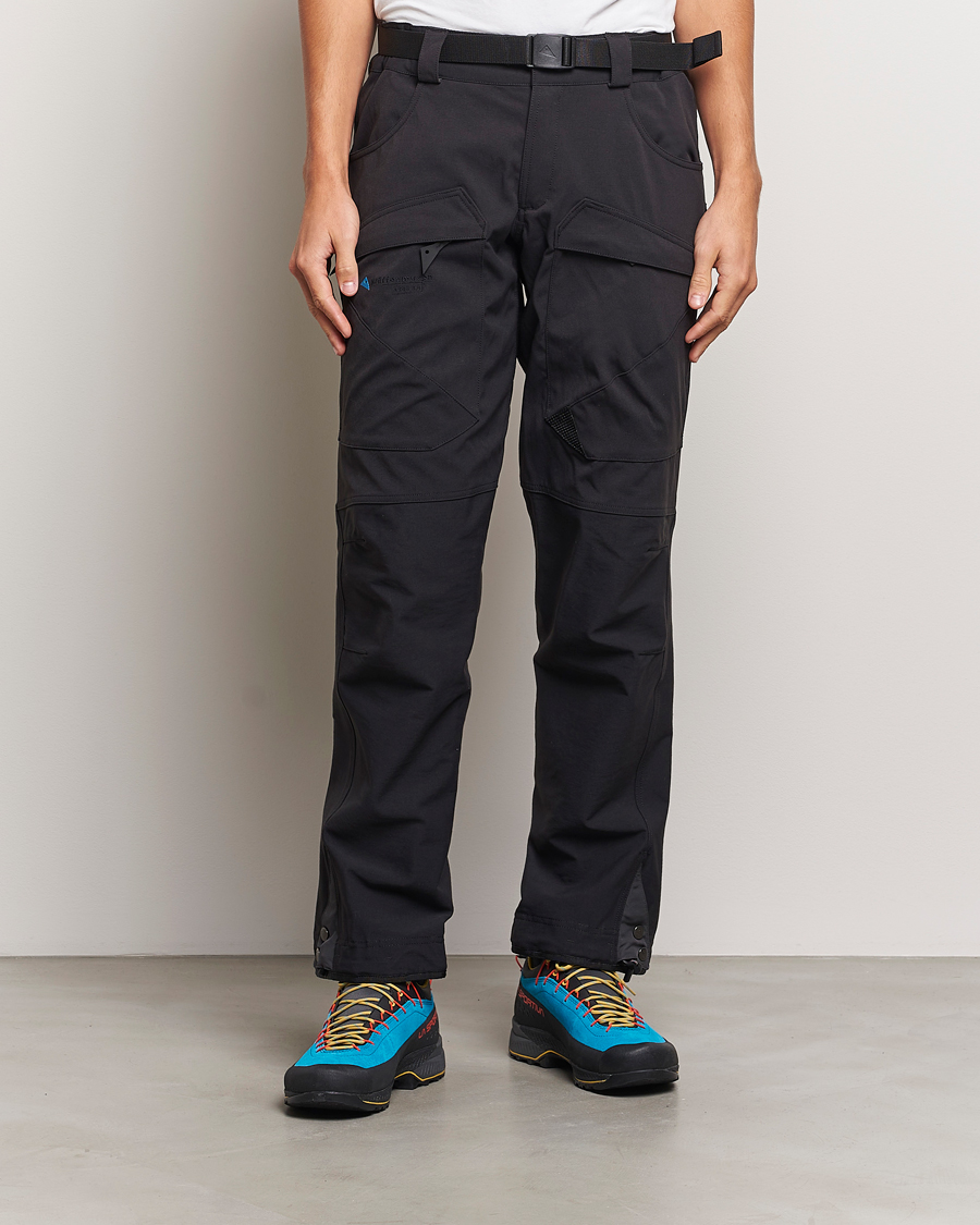 Uomini | Pantaloni | Klättermusen | Gere Windproof Stretch Pants Black