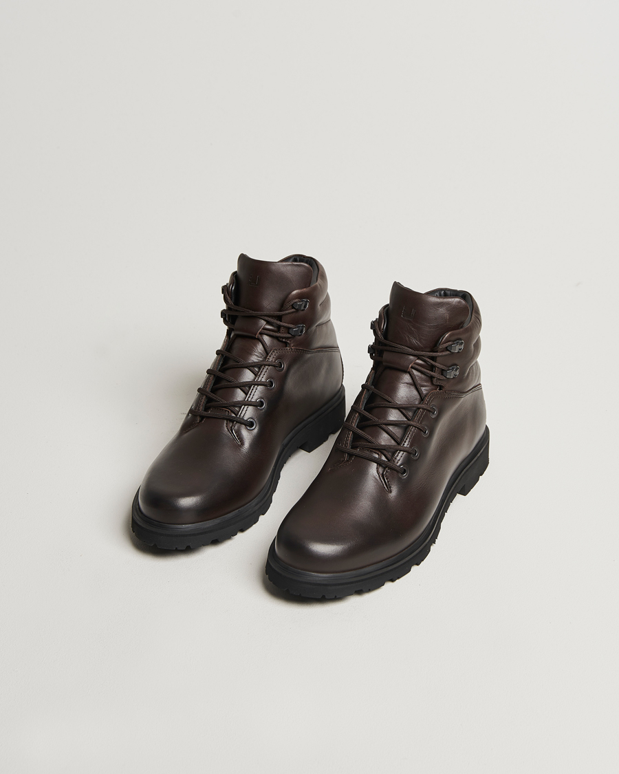 Uomini | Stivali | UBR | Black Storm Leather Boot Dark Brown