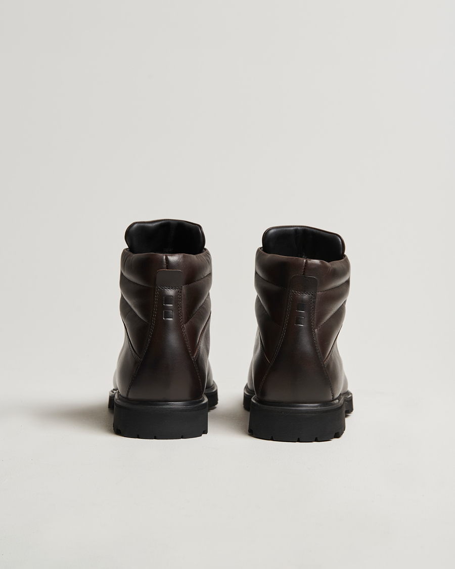 Uomini | Stivali | UBR | Black Storm Leather Boot Dark Brown