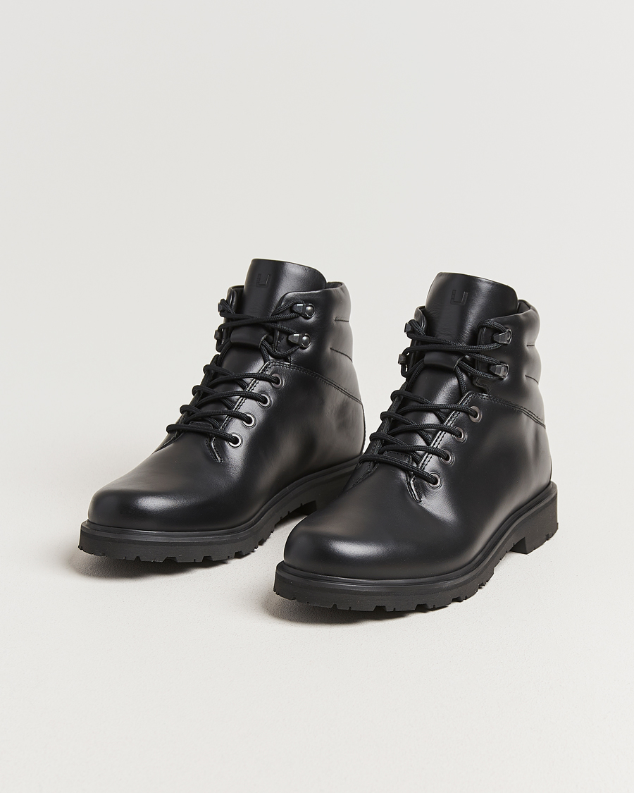 Uomini | Stivali | UBR | Black Storm Leather Boot Black