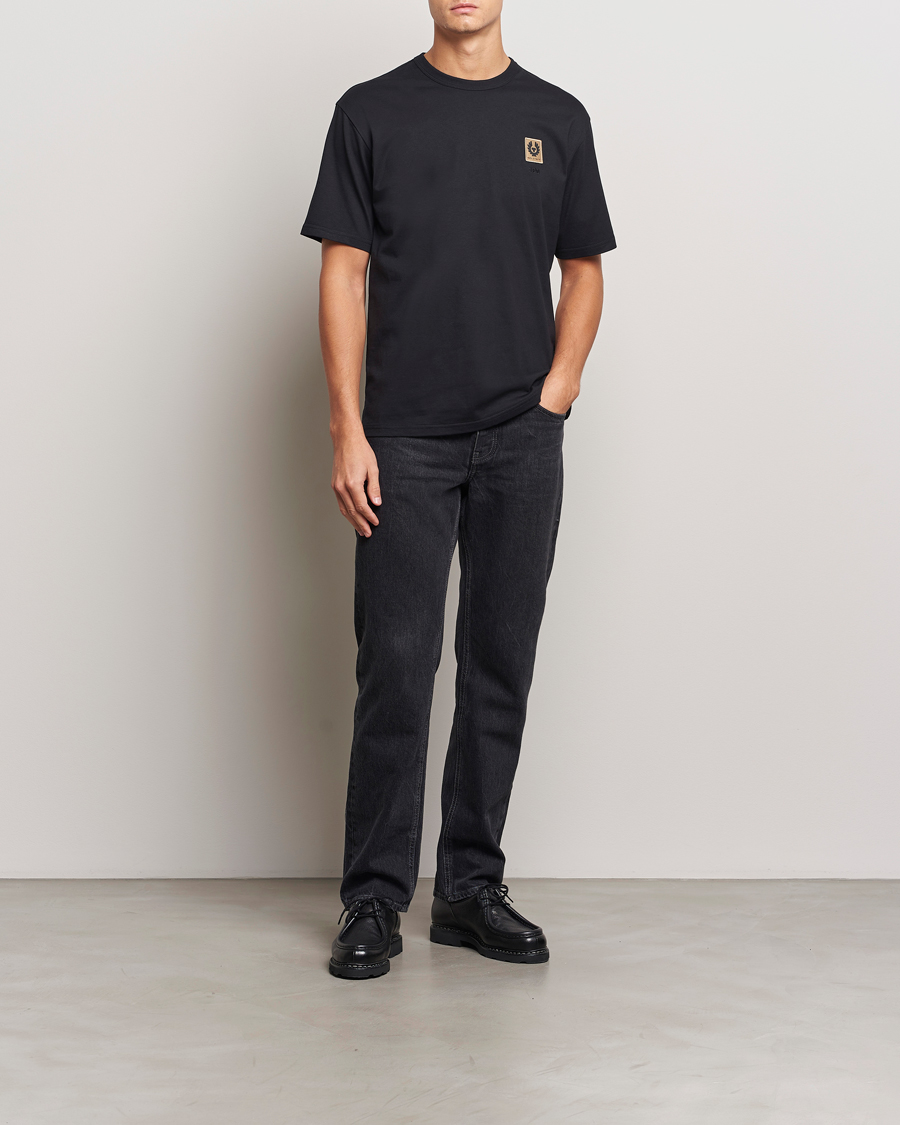 Uomini | T-shirt | Belstaff | Centenary Patch T-Shirt Black