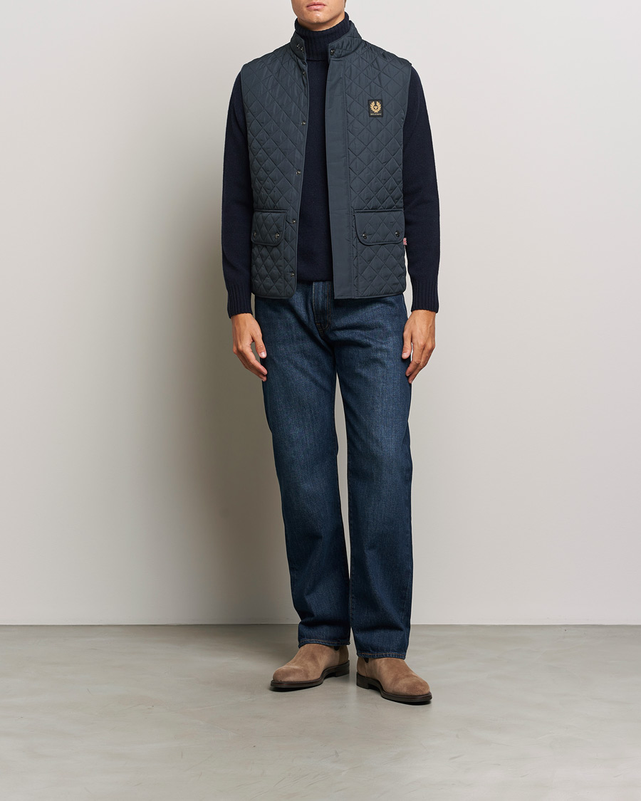 Uomini | Giacche | Belstaff | Icon Gilet Dark Navy