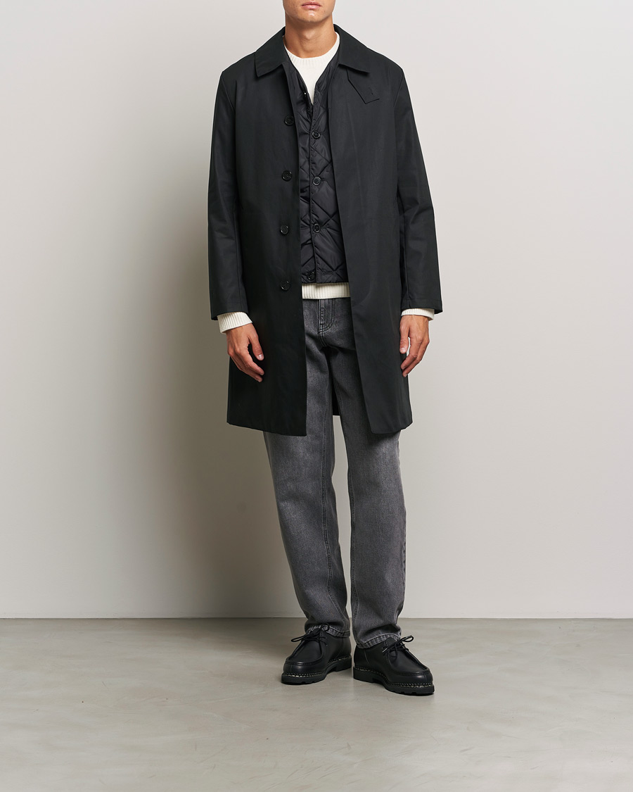 Uomini | Giacche | Mackintosh | Manchester Car Coat Black
