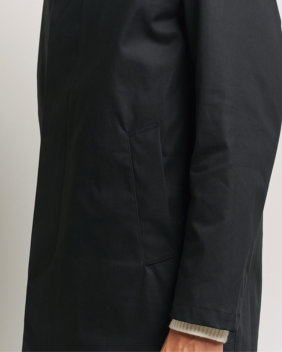 Uomini | Giacche | Mackintosh | Manchester Car Coat Black