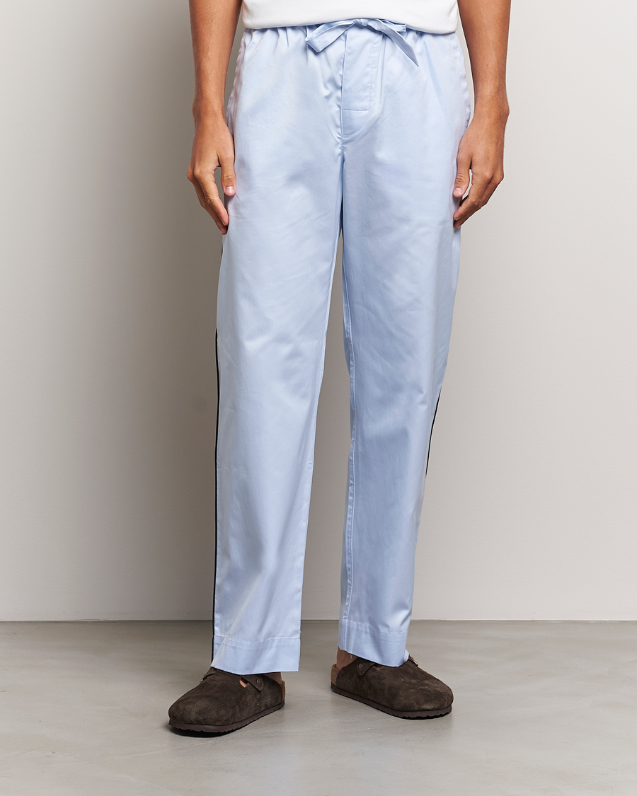 Uomini | Accappatoi & Pigiami | Tekla | Sateen Pyjama Pants Bellhop Blue