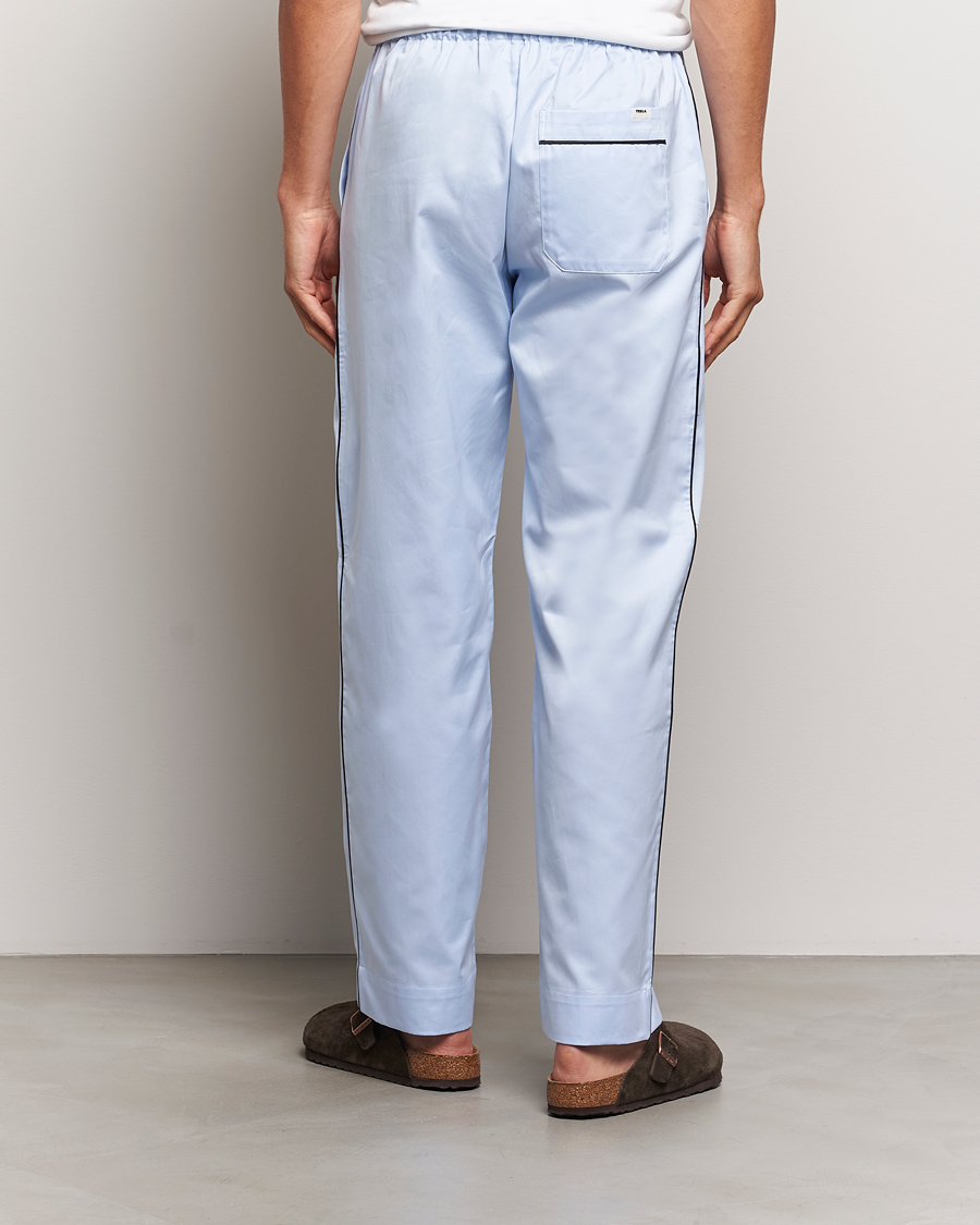 Uomini | Accappatoi & Pigiami | Tekla | Sateen Pyjama Pants Bellhop Blue