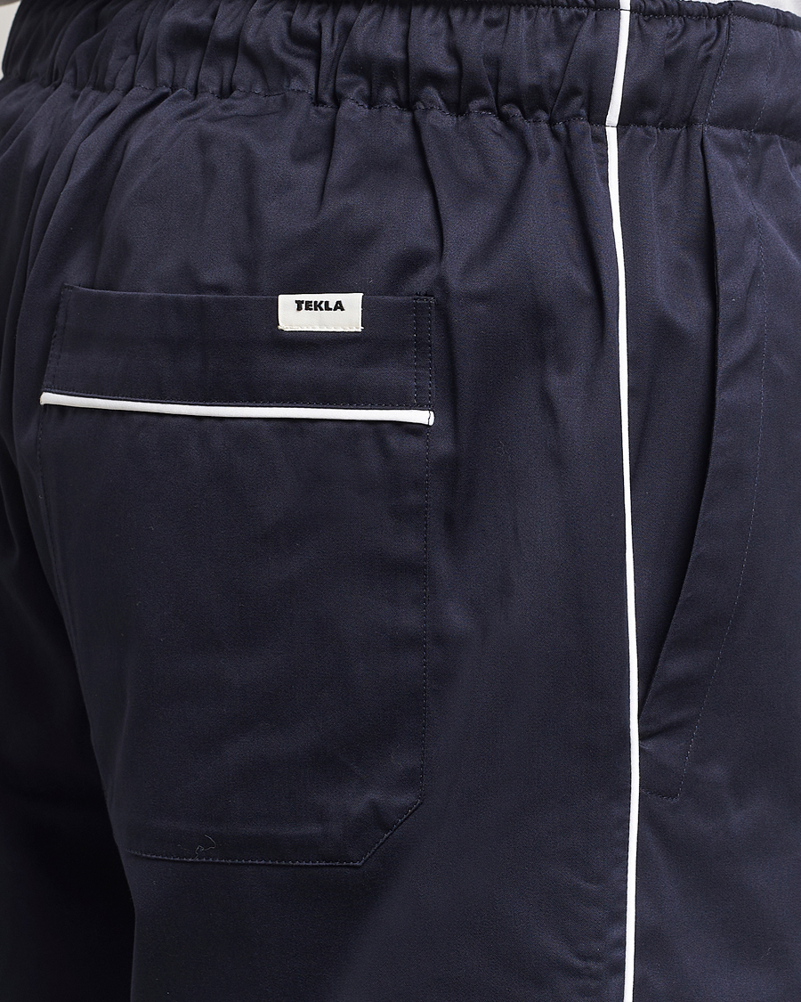 Uomini | Accappatoi & Pigiami | Tekla | Sateen Pyjama Pants Chelsea Navy