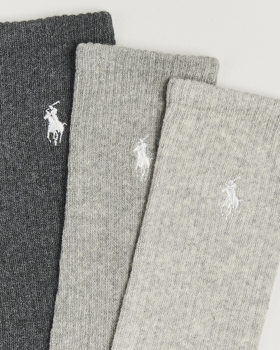 Uomini | Biancheria intima | Polo Ralph Lauren | Polo Ralph Lauren3-Pack Tonal Crew SocksMulti
