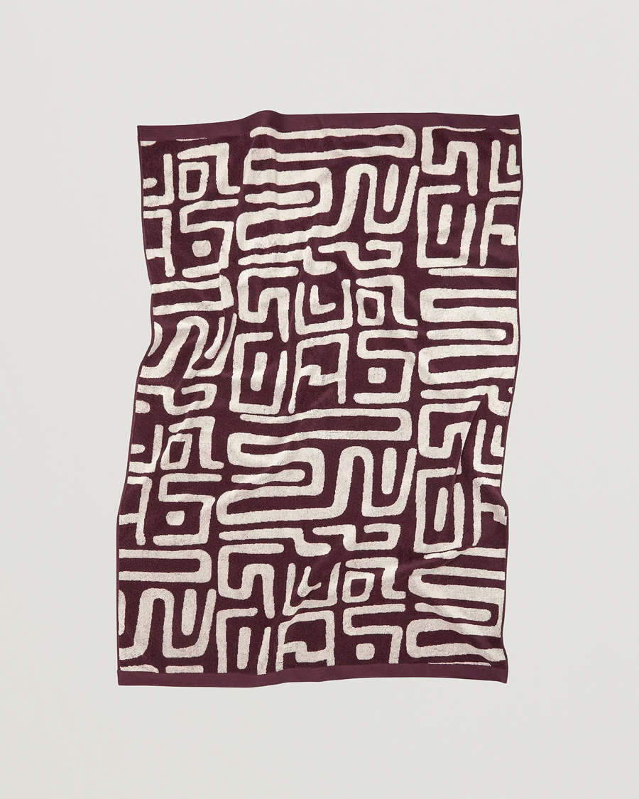 Uomini | Costumi da bagno | OAS | Kalahara Towel Brown/Beige