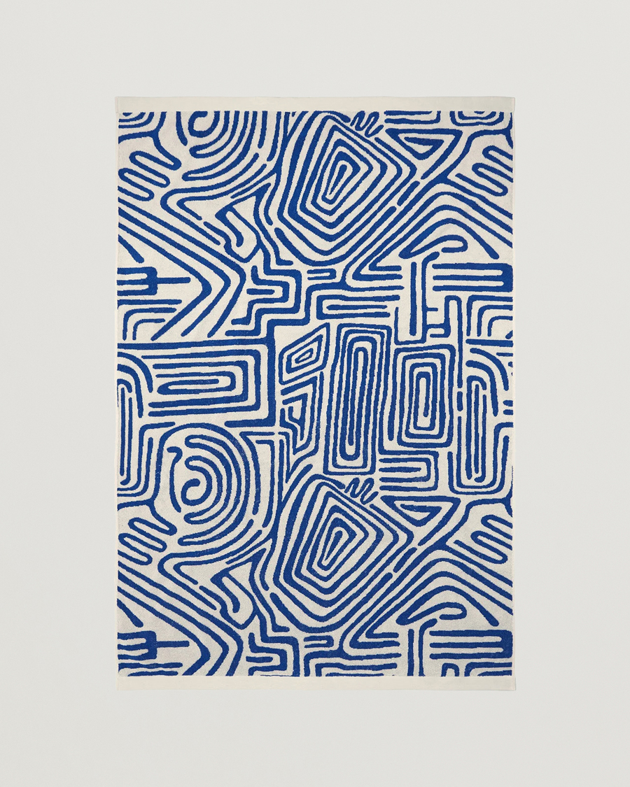 Uomini | OAS Eldovado Towel Blue/White | OAS | Eldovado Towel Blue/White