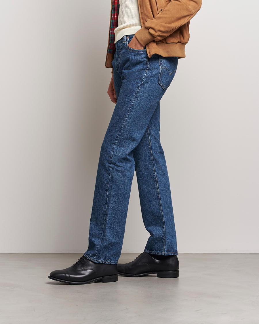 Uomini | Sanders Vardy Calf Cap Oxford Black | Sanders | Vardy Calf Cap Oxford Black