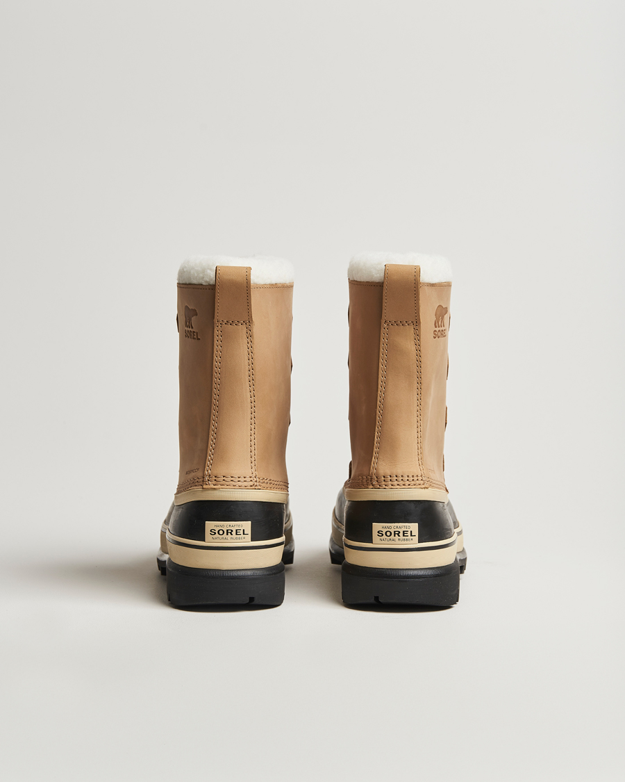 Uomini | Stivali | Sorel | Caribou WP Felt Lined Leather Boots Buff