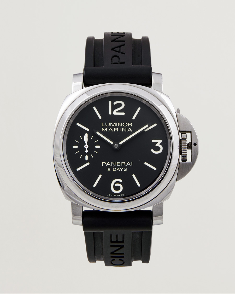 Uomini | Panerai Pre-Owned Luminor Marina 8 Days 00510 Silver | Panerai Pre-Owned | Luminor Marina 8 Days 00510 Silver