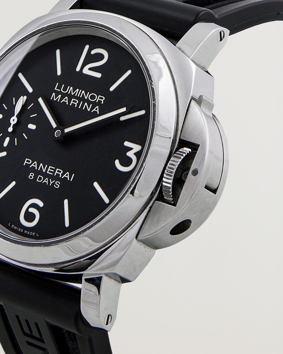 Uomini | Panerai Pre-Owned Luminor Marina 8 Days 00510 Silver | Panerai Pre-Owned | Luminor Marina 8 Days 00510 Silver