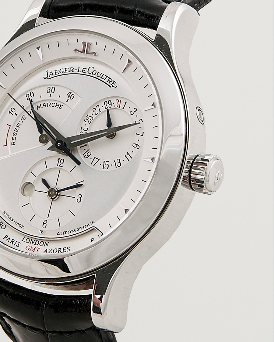 Uomini | Jaeger-LeCoultre Pre-Owned Master Geographic 142.8.92 Silver | Jaeger-LeCoultre Pre-Owned | Master Geographic 142.8.92 Silver