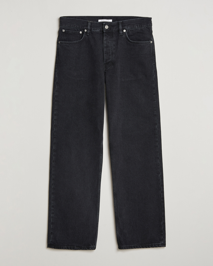 Uomini | Camicie | Sunflower | Loose Jeans Black Wash 2