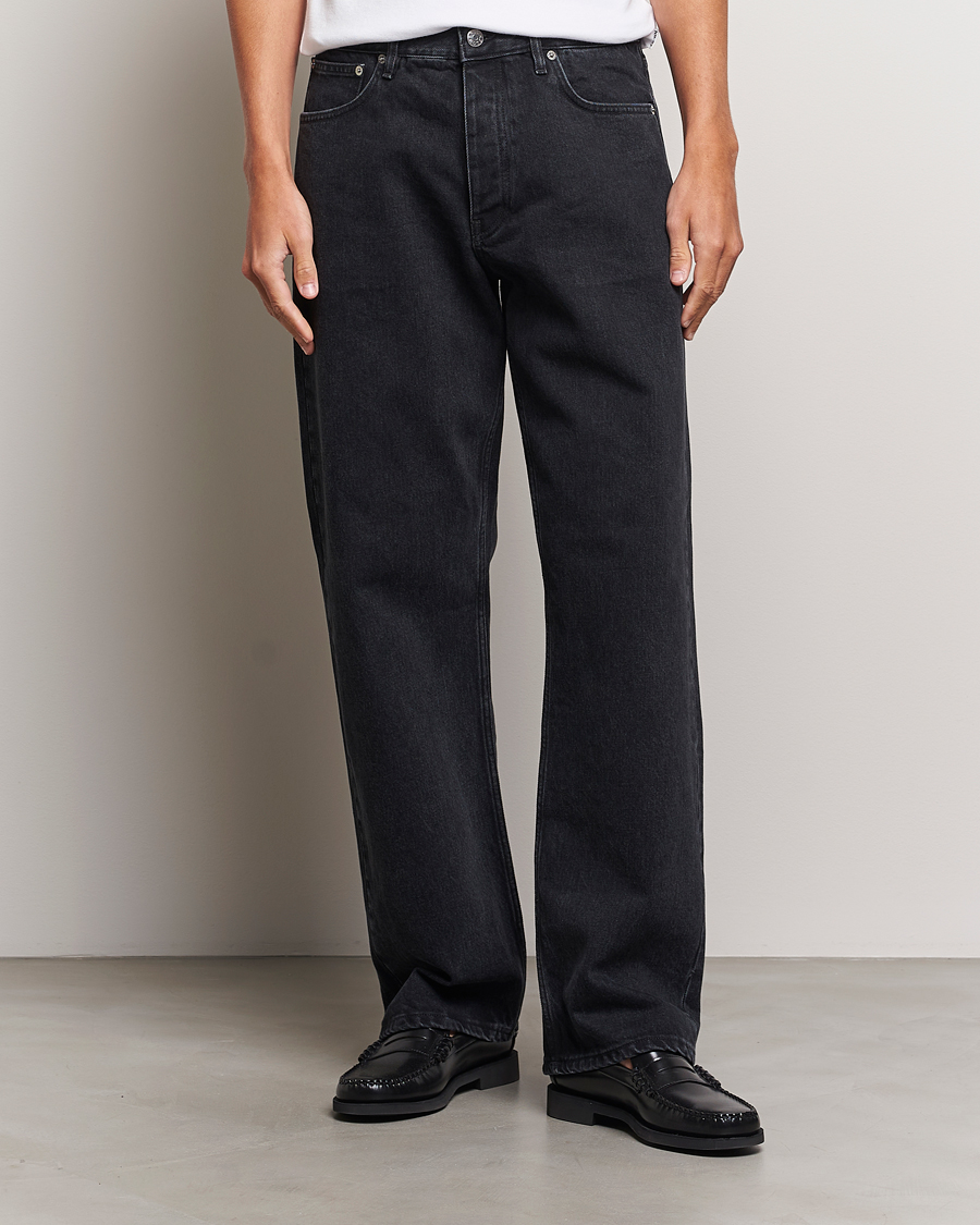 Uomini | Camicie | Sunflower | Loose Jeans Black Wash 2