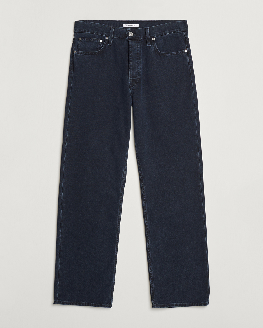 Uomini | Camicie | Sunflower | Loose Jeans Blue Black
